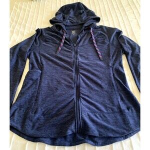 Title 9 Womens Medium Zip Up Jacket Buttah Stretch Active Outdoor Athletic